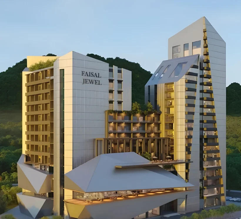 3 Beds and 3 Baths Luxury Flat in Faisal Jewels